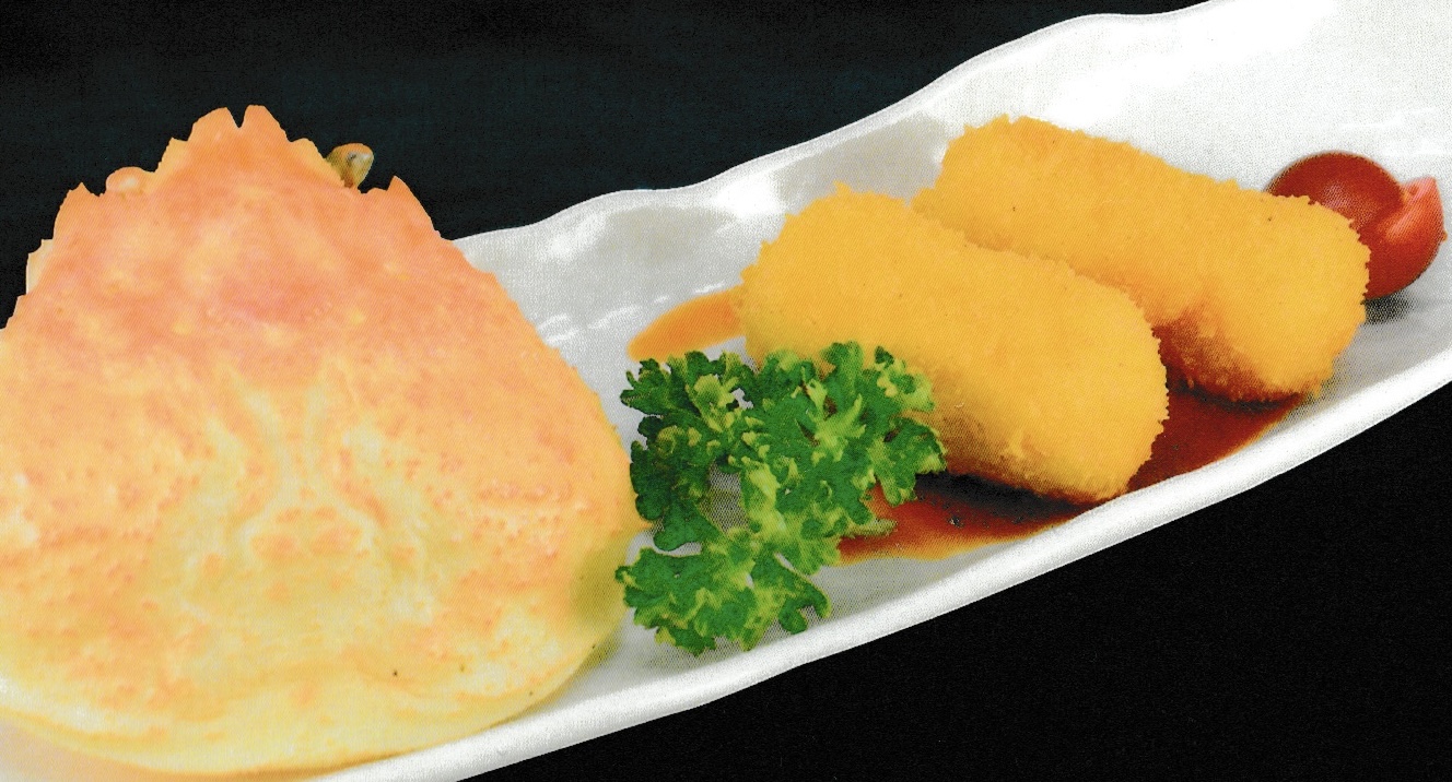 ズワイガニのカニクリームコロッケ